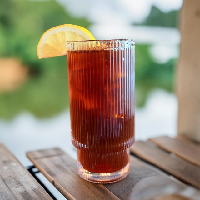 Unsweetened tea.